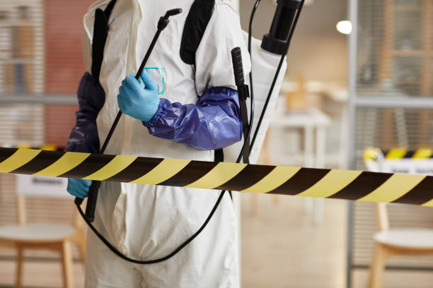 Professional Infectious Disease Decontamination technician working in Hartford, MI